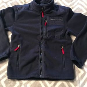 Vineyard vines boys navy blue coat size 8/10